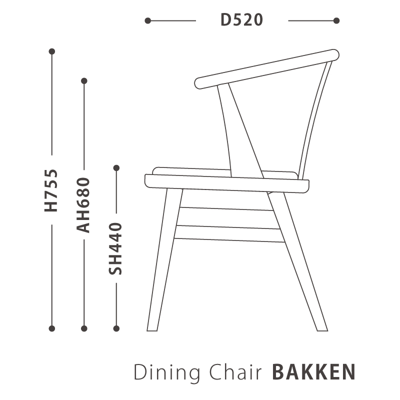 Dining Chair BAKKEN